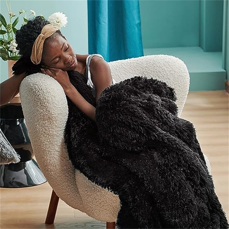 Faux fur weighted blanket online bed bath and beyond