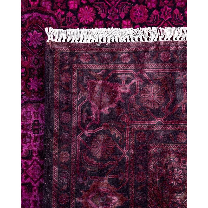 Fine Vibrance One-of-a-Kind Handmade Area Rug - Pink, 4' 10" x 6' 6" - 4' 10" x 6' 6"