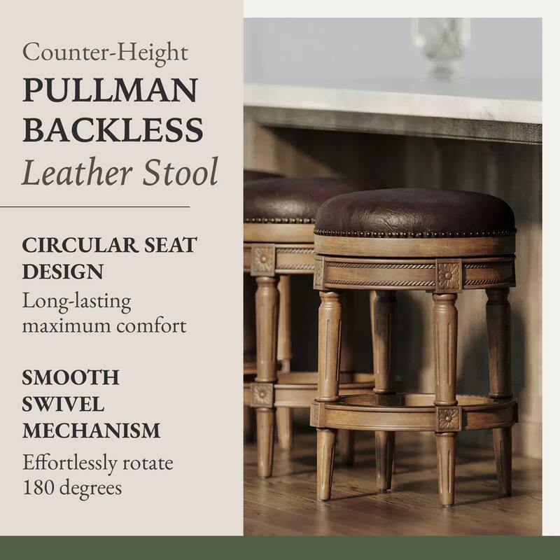 Maven Lane Pullman Backless Kitchen Stool