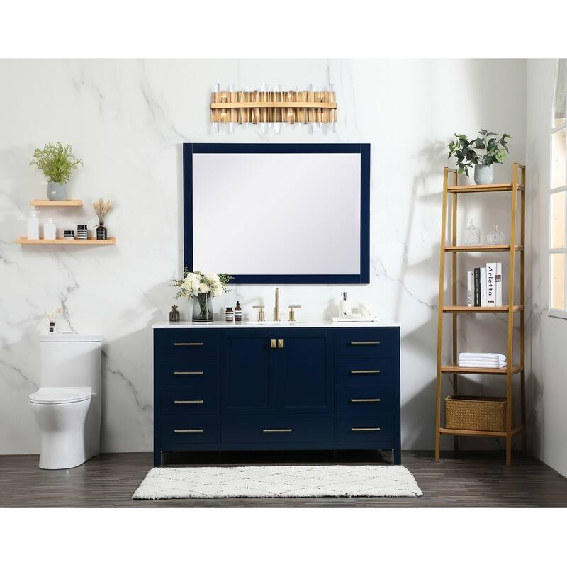 Indigo Home 30 inch crystal bath sconce