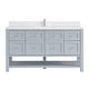 preview thumbnail 40 of 56, James Martin Vanities Breckenridge 60" Single Vanity, Serenity Blue