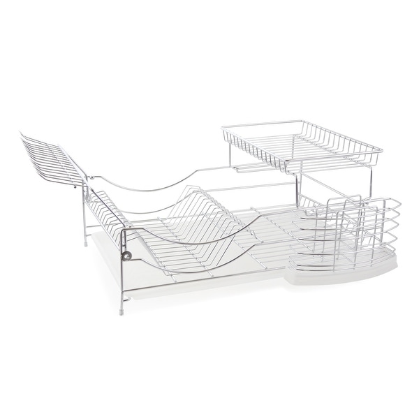 Better Chef 22-inch Dish Rack - Silver. Opens flyout.