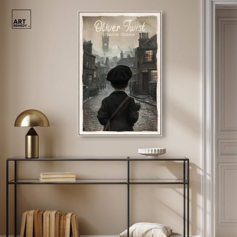 Oliver Twist Classic Canvas by Art Remedy