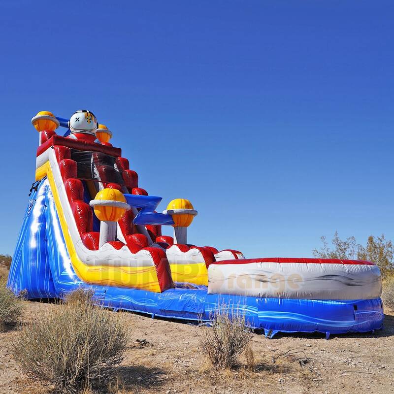 JumpOrange Astronaut 19 ft Inflatable Water Slide (with Blower)