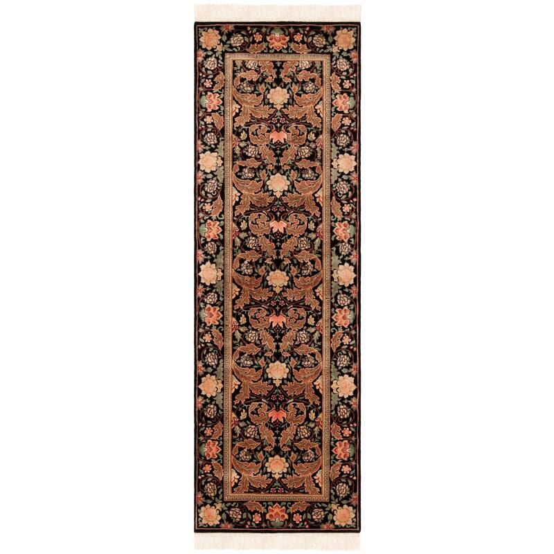 SAFAVIEH Couture Hand-knotted Versailles Tetje Traditional Oriental Silk Rug