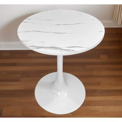 Versatile Modern Round Dining Table with Sturdy Construction and Stylish Design