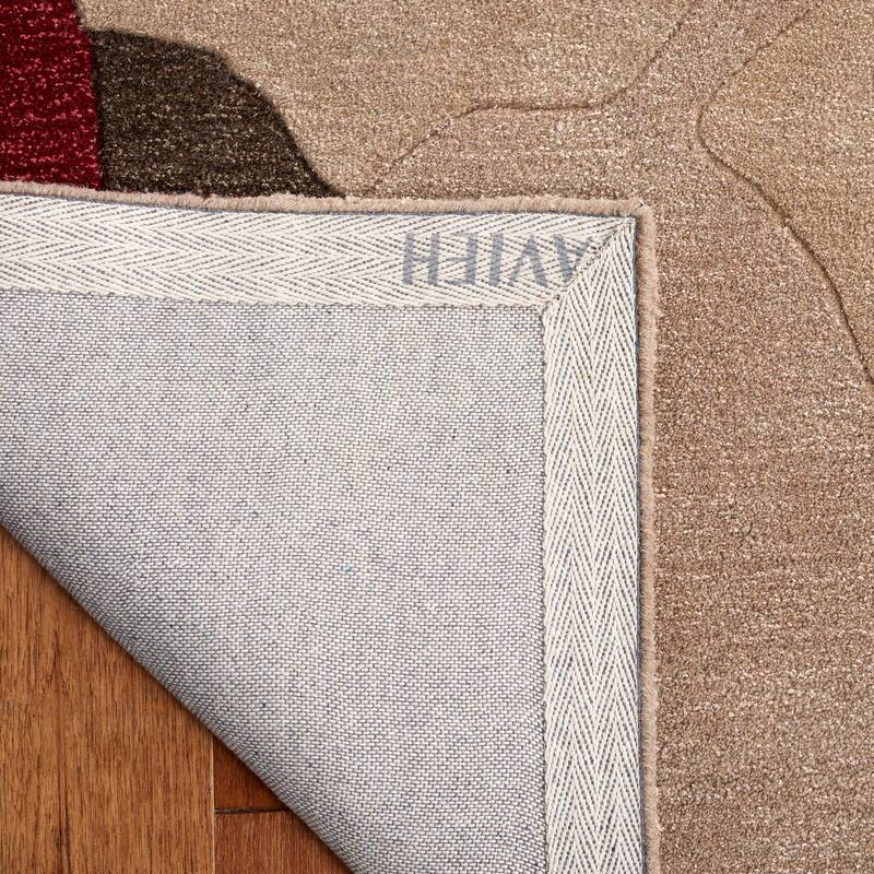 SAFAVIEH Handmade Bella Nahide Modern Floral Wool Rug