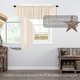 preview thumbnail 25 of 28, Tobacco Cloth Fringed Valance