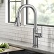 preview thumbnail 55 of 154, Kraus 2-Function 1-Handle 1-Hole Pulldown Sprayer Brass Kitchen Faucet KPF-4102 - 16 3/4" H (Allyn Pulldown) - SFS - Spot Free Stainless Steel