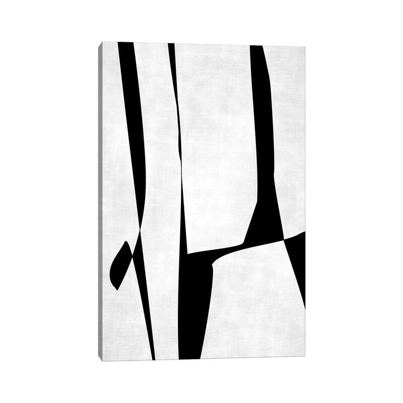 iCanvas "Minimalist B&W I" by EmcDesignLab Canvas Print