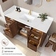 preview thumbnail 118 of 130, Tokyo Bath Vanity with Quartz Stone Top without Mirror