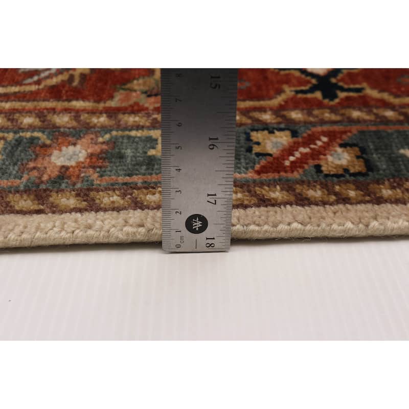 ECARPETGALLERY Hand-knotted Jules Sultane Ivory Wool Rug - 8'9 x 11'6