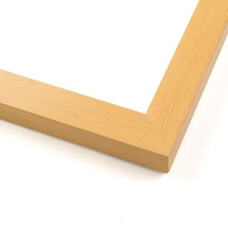 5x25 In - 5 x 25 Natural Oak Flat Solid Wood Frame with UV Framer's ...
