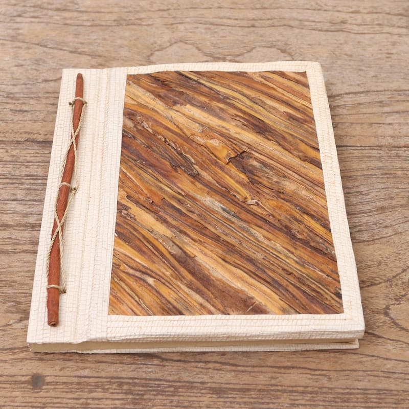 Novica Handmade Natural Life Natural Fiber Journal