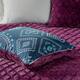 Intelligent Design Blair Navy/ Purple Reversible Comforter Set