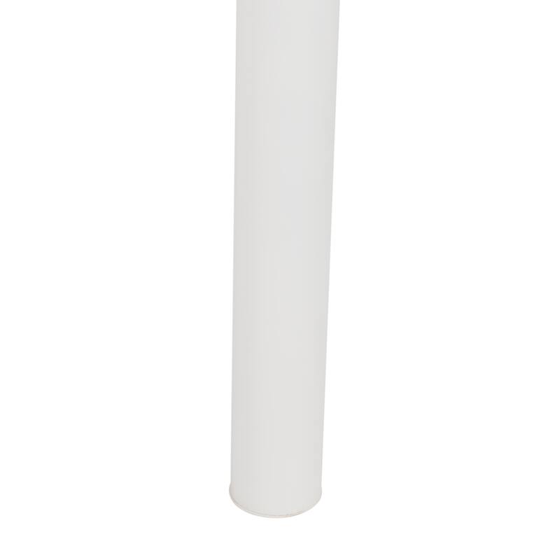 SAFAVIEH Janell White Dining Table - 39.4" x 39.4" x 30" - 39.4" x 39.4" x 30" - 39Wx39Dx30H