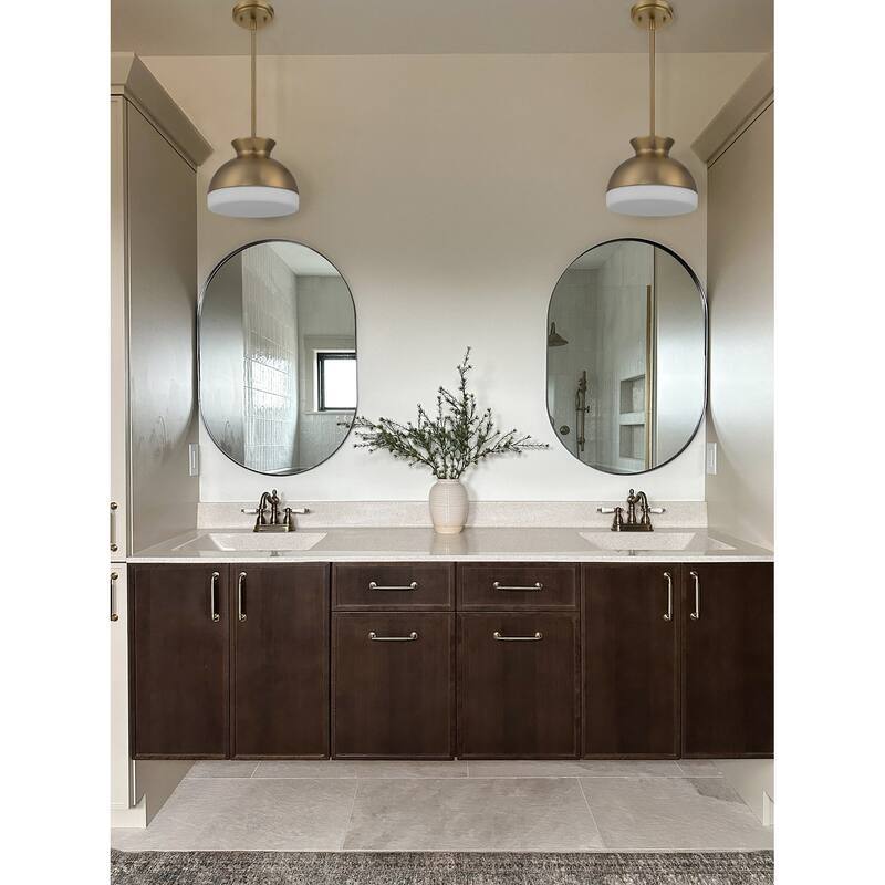 Crystorama Lighting Group GID-4005 Gidget 10" Wide Pendant with Etched