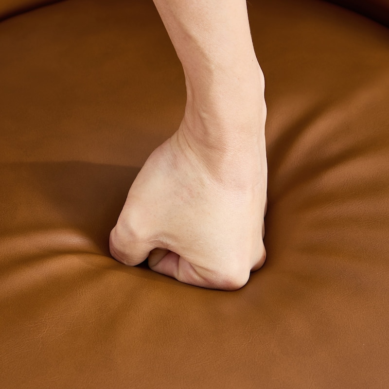 26 Inch Upholstered Swivel Counter Height Bar Stools with Back and Solid Wood Frame - 37.8"H x 20.9"W x 21.3"D