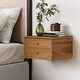 preview thumbnail 32 of 82, Nathan James Harper 2-Drawer Mid-Century Side Table