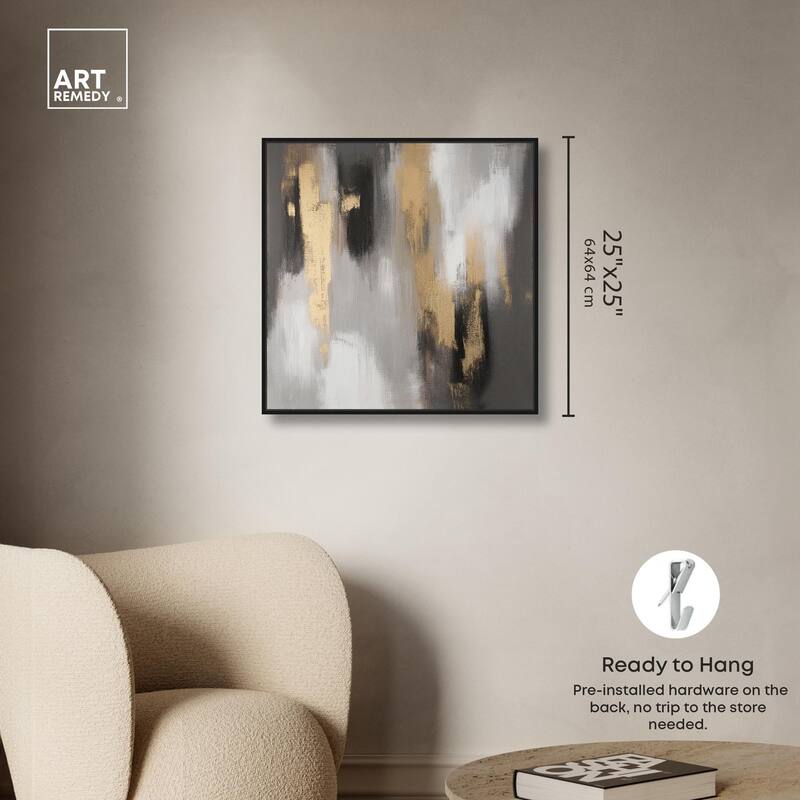 Gleaming Abyss I Canvas by Art Remedy