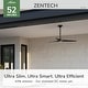 preview thumbnail 12 of 71, Hunter ZenTech Indoor / Outdoor 3-Blade Smart Ceiling Fan w/ LED Light and Handheld Remote
