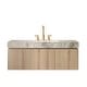 preview thumbnail 51 of 98, Floating Bathroom Vanity with 3 Pre-drilled Faucet Holes