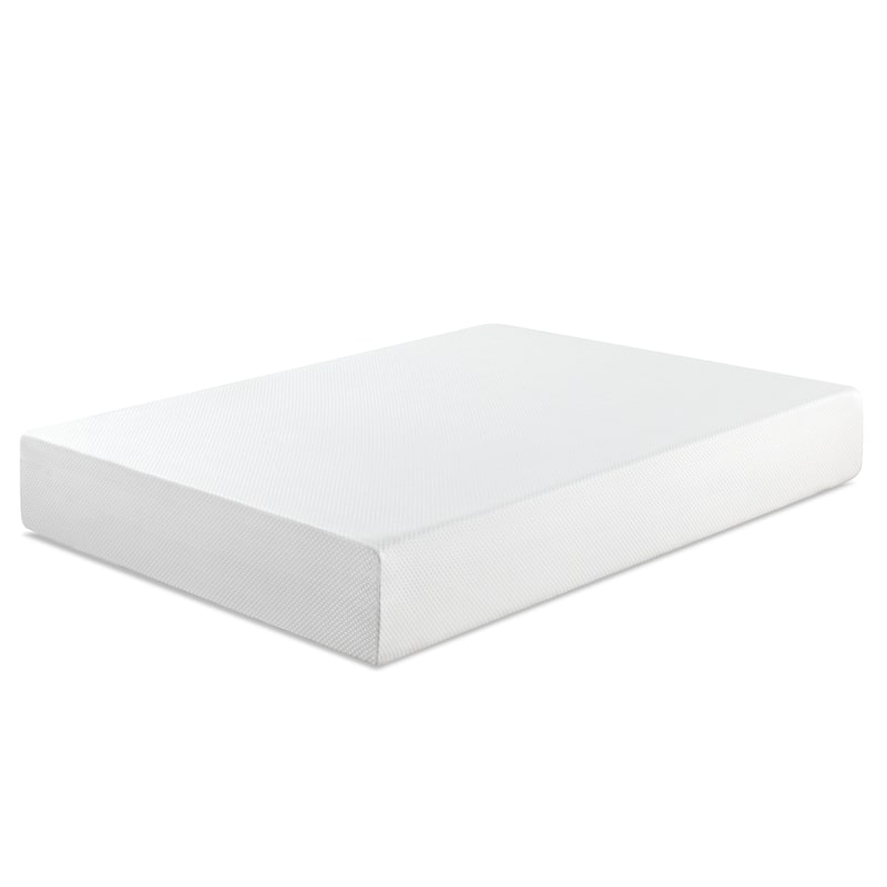 Priage by ZINUS 10 Inch Green Tea Fresca® Memory Foam Mattress - Queen