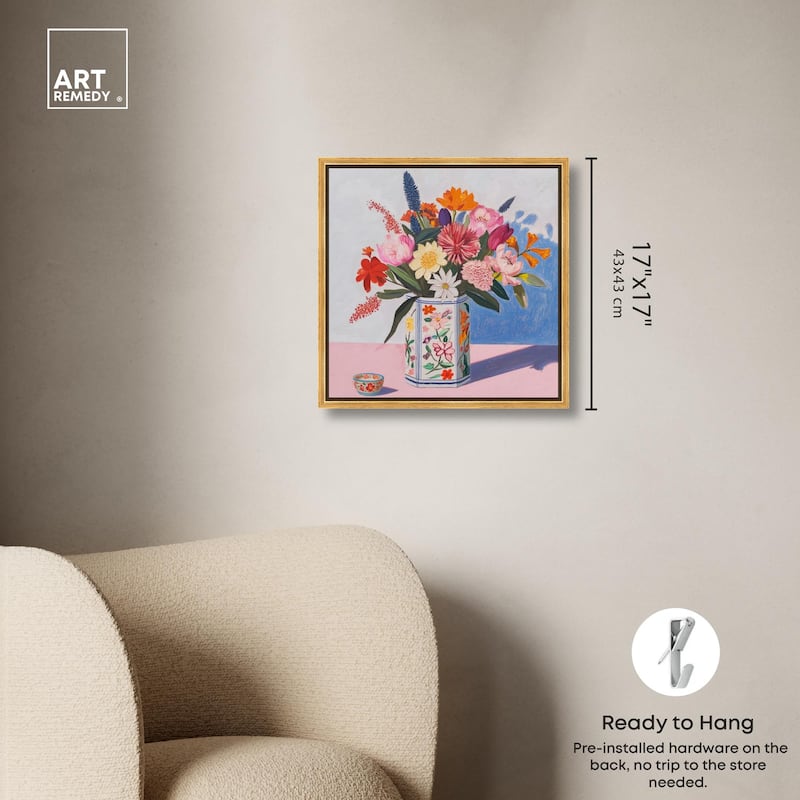 Spring's Riot Canvas by Art Remedy