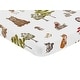preview thumbnail 2 of 4, Sweet Jojo Designs Woodland Forest Animals Boy Girl Gender Neutral Unisex Fitted Mini Portable Crib Sheet Friends Bear Fox Deer