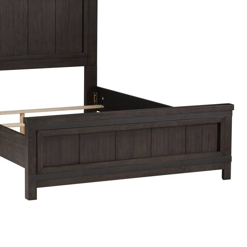 Liberty Furniture Thornwood Hills Youth Panel Bedroom Set with Bed, Dresser, Mirror - Full or Twin