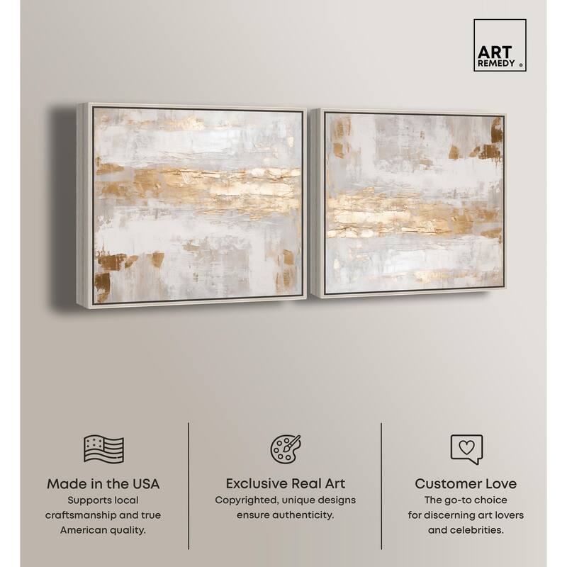 Pretty Spring Time Books Glam Canvas by Art Remedy