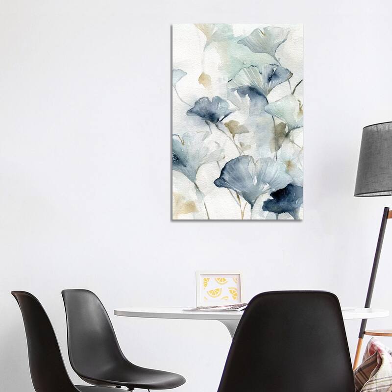 iCanvas "Indigo Gingko II" by Carol Robinson Canvas Print - 40x26x1.5