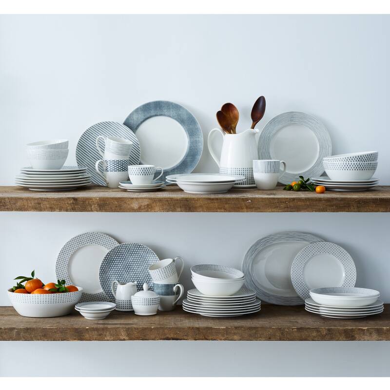 Noritake Hammock Set of 4 Dinner Bowls, 9-3/4"