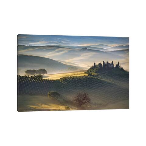 iCanvas "Belvedere Morning, Tuscany, Italy" by Jim Nilsen Canvas Print