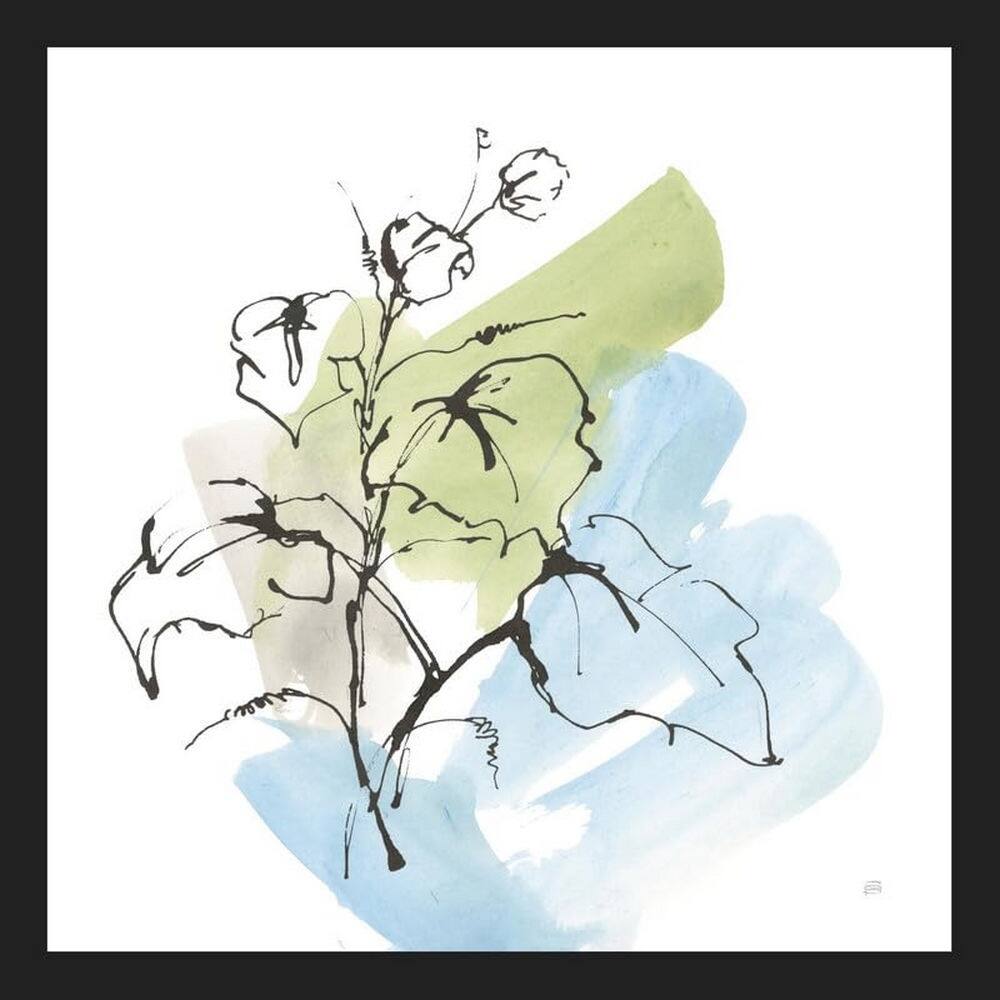 Tinted Ivy II Framed Poster