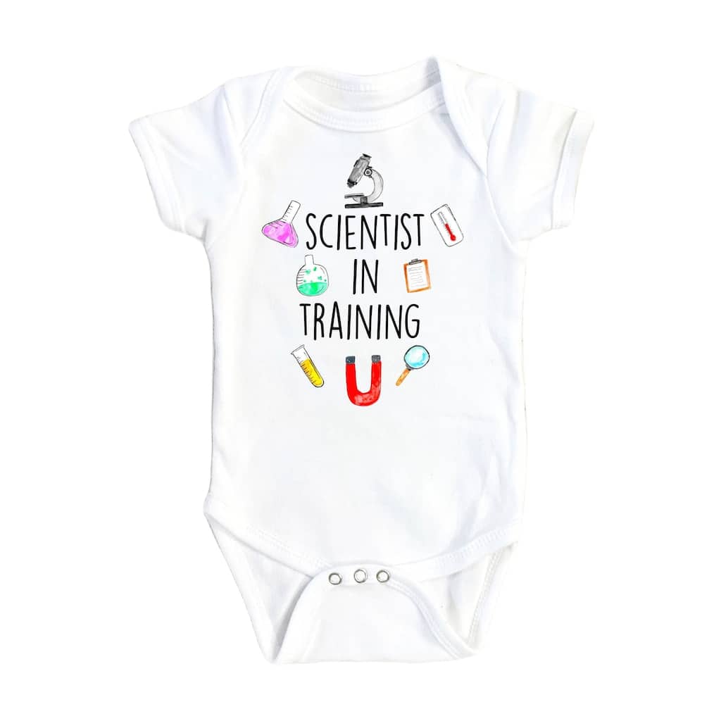Science - Baby Boy Girl Clothes Infant Bodysuit Funny Cute Newborn 1D