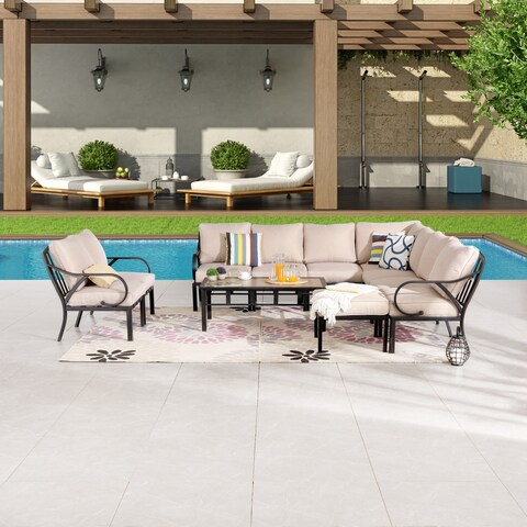 Patio Festival 11-Piece Conversation Set