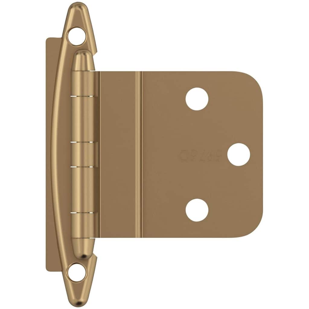 Amerock BP3417 Functional Hardware 3/8" Inset Surface Mount Cabinet - Champagne Bronze