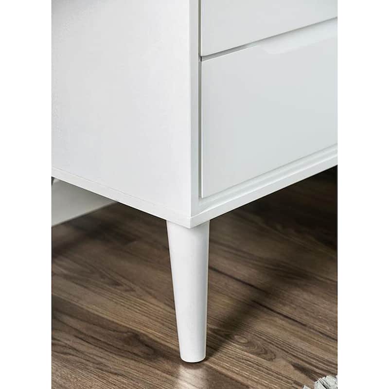 24"H Nightstand with 2 Drawers