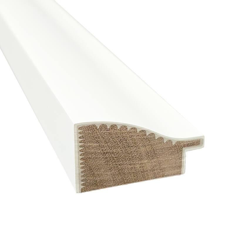 Oliver White Narrow Wood Framed Cork Board - Bulletin Board, Organization Board, Pin Board