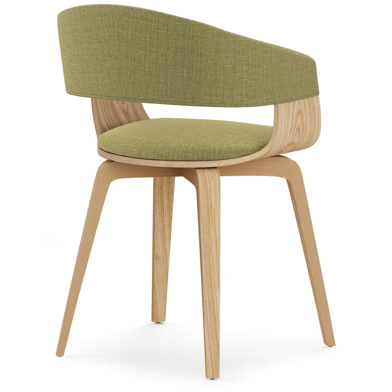WYNDENHALL Calinda Mid Century Modern Bentwood Single Dining Chair - 20.5"w x 21.7"d x 30.9"h