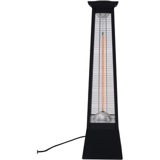 Hanover Outdoor 31.5-In. Carbon Fiber Pyramid Heater