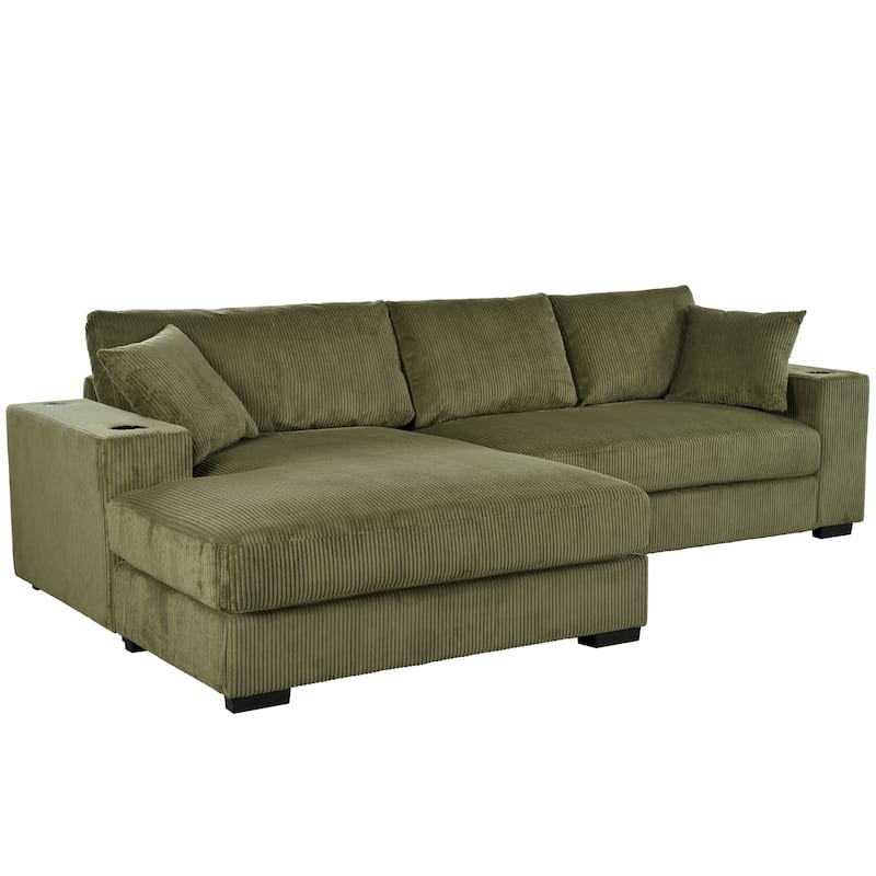 Christopher Knight Home - Trillium Fabric Sectional Sofa