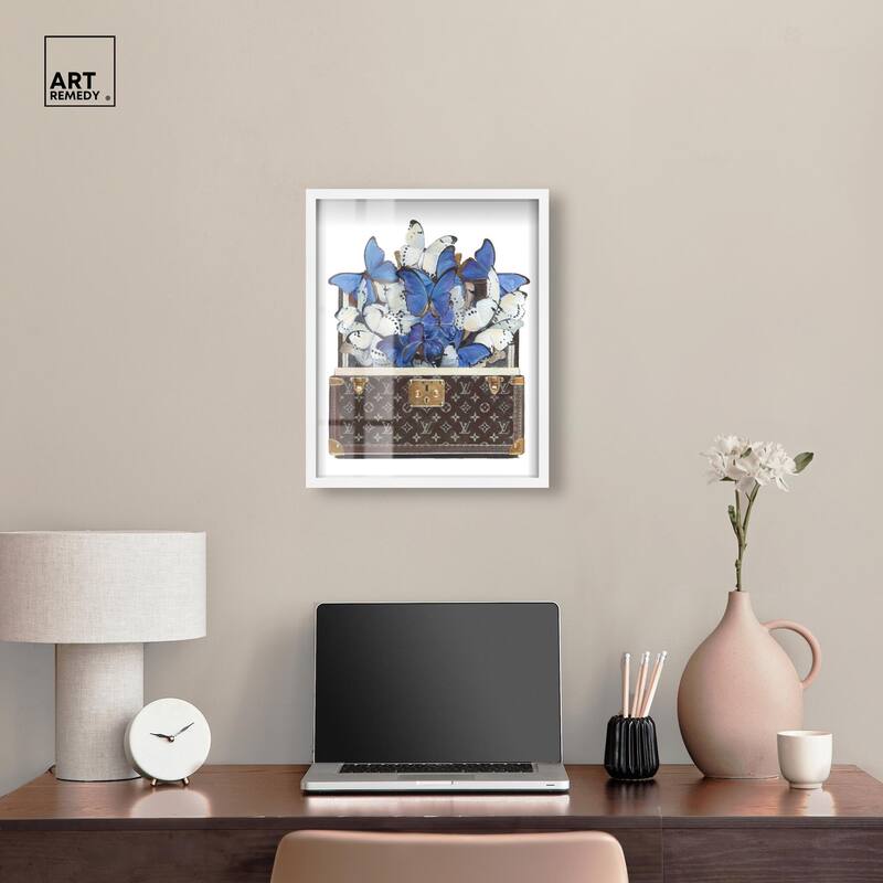 Luxurious Butterflies Shadowbox by Art Remedy