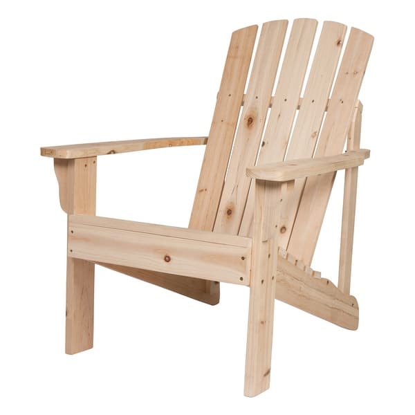 Vineyard Wood Ergonomic Adirondack High Back Chair Overstock 30077208