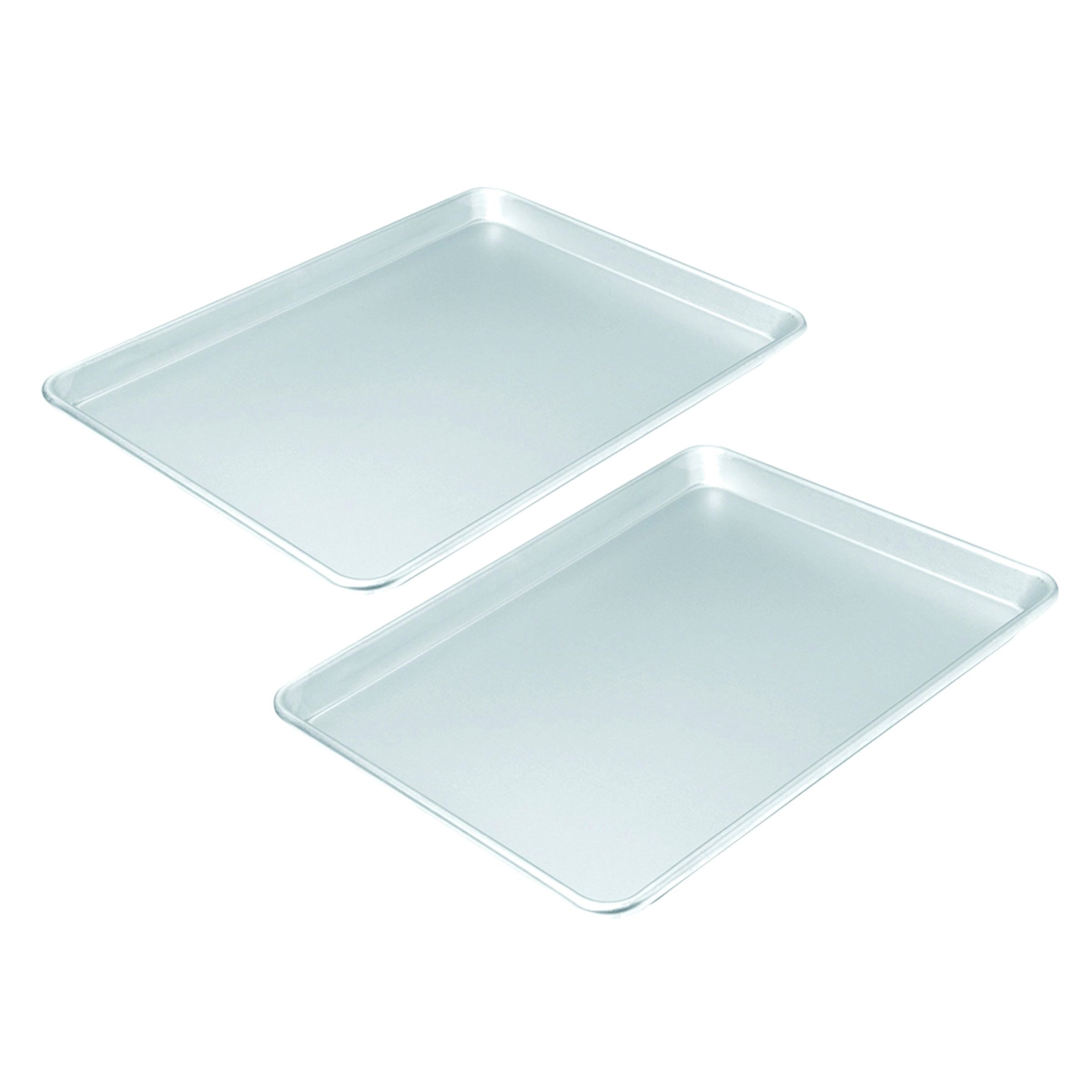Chicago Metallic Set of 2 Jelly Roll Pans, 16x12-in