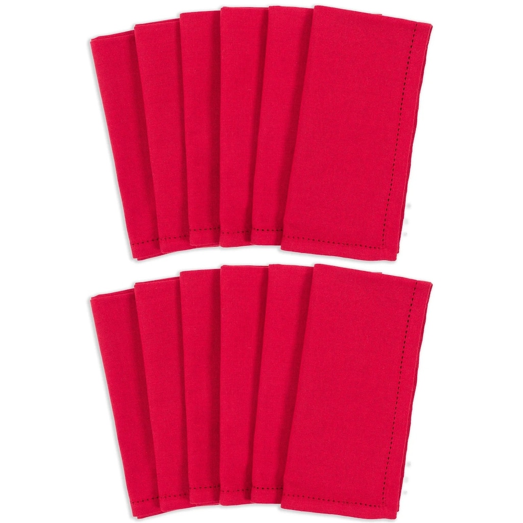 KAF Home Set of 12 Union Napkins - 20 x 20