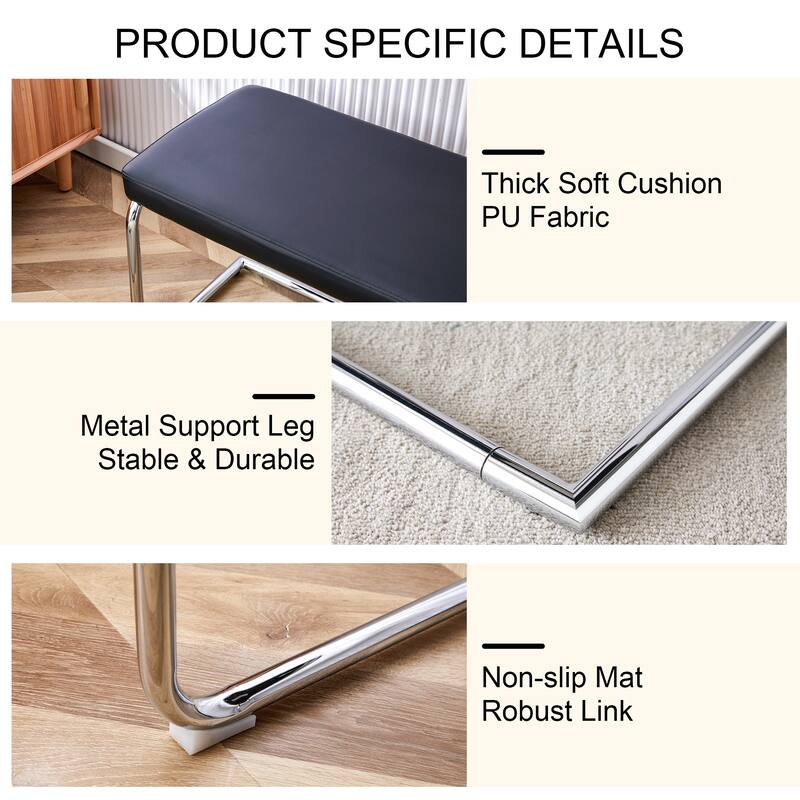 Modern & Contemporary Bench with Cushuion
