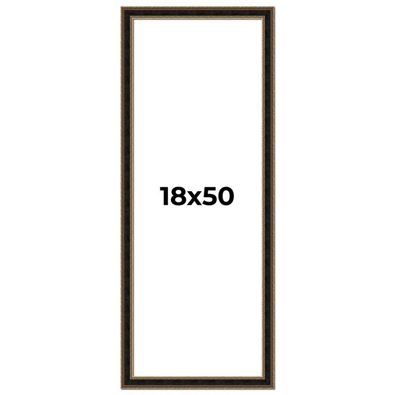 18x50 Frame Gold Antique Vintage Sold Wood Picture Frame | 1.75 Inch