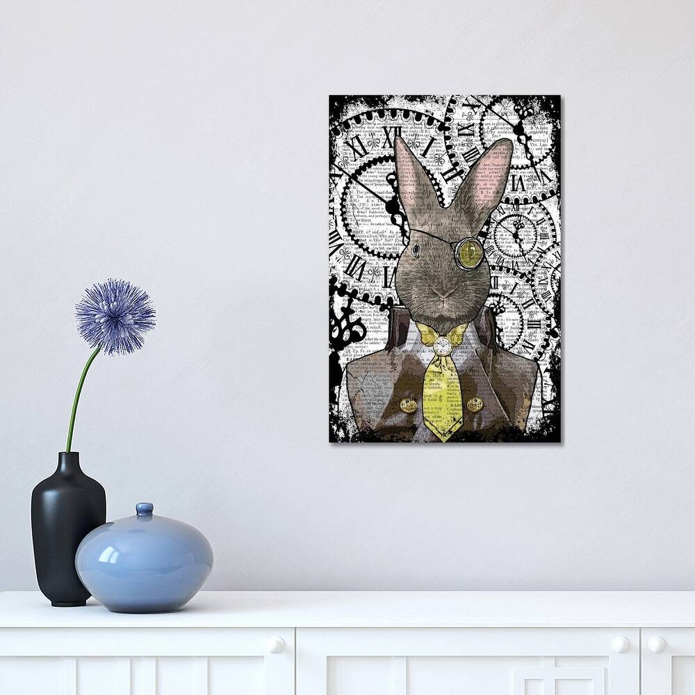 iCanvas "Steampunk Rabbit" by In the Frame Shop Canvas Print